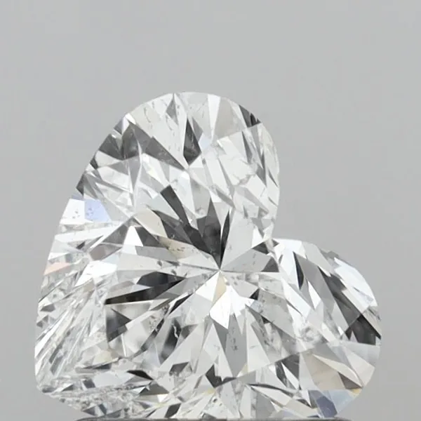 1ct HEART E SI1 Natural diamond