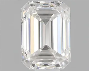 0.35ct EMERALD E VVS2 Natural diamond