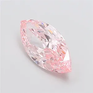 2.53ct MARQUISE Fancy Intense Pink VS1 Coloured Lab diamond