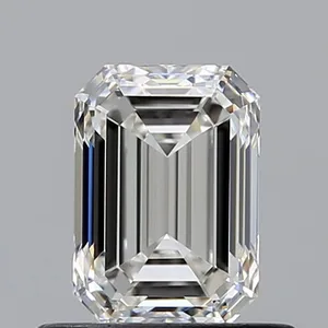 0.7ct EMERALD H VVS2 Natural diamond