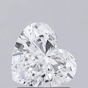 1.08ct HEART D VVS1 Lab diamond
