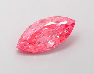 2.15ct MARQUISE Fancy Vivid Pink VS1 Coloured Lab diamond
