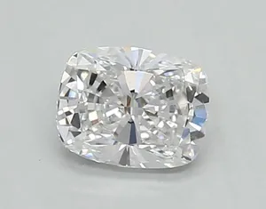 0.59ct CUSHION E VVS1 Lab diamond