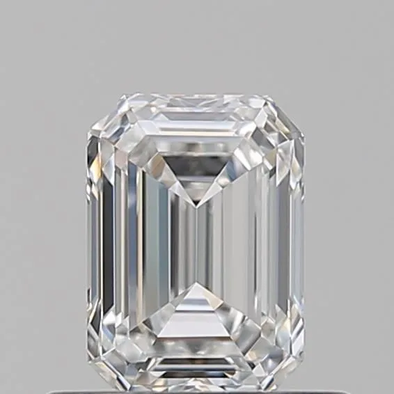 0.60ct EMERALD F VVS2 Natural diamond