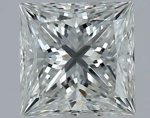 0.7ct PRINCESS H VVS1 Natural diamond