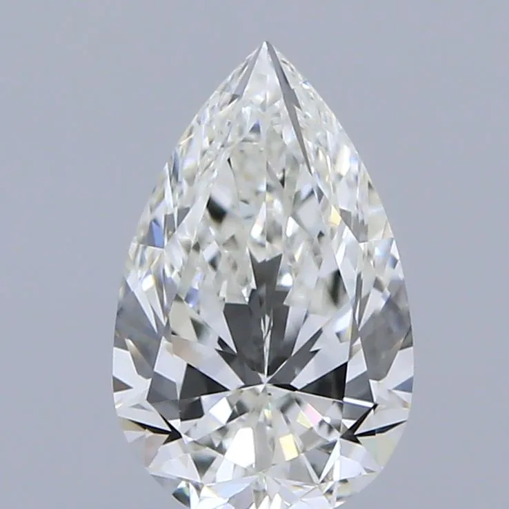 0.53ct PEAR H VVS2 Natural diamond