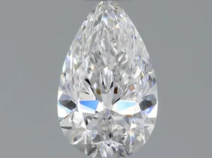 0.45ct PEAR D VVS2 Natural diamond