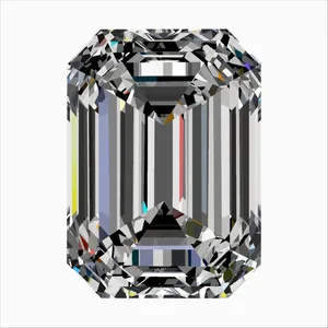 0.3ct EMERALD D VVS2 Natural diamond