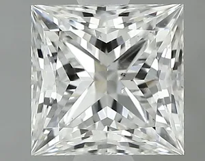 1.06ct PRINCESS H SI1 Natural diamond