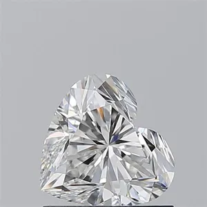 0.91ct HEART F VS2 Natural diamond