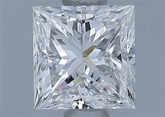 0.61ct PRINCESS E VVS2 Natural diamond