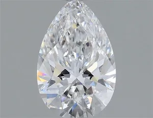 0.8ct PEAR D VVS1 Lab diamond