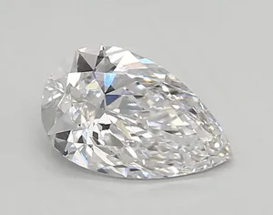 0.83ct PEAR D VVS2 Lab diamond