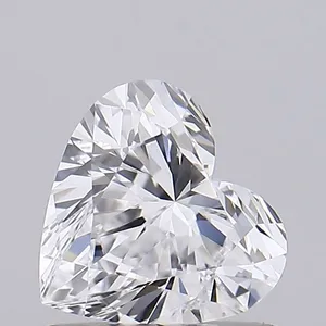 0.72ct HEART D VVS1 Lab diamond