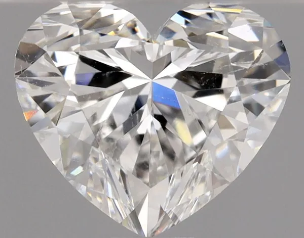 0.8ct HEART F SI2 Natural diamond