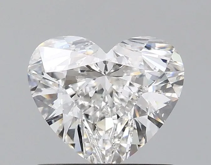 0.90ct HEART F VS2 Natural diamond