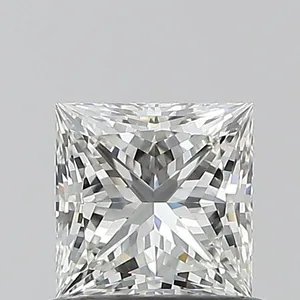 0.71ct PRINCESS H IF Natural diamond