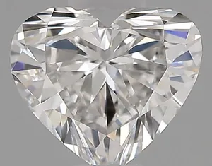 0.33ct HEART F VVS2 Natural diamond