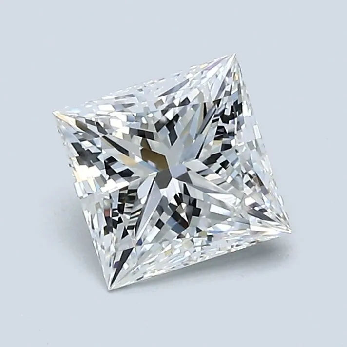 1.02ct PRINCESS F VVS2 Natural diamond