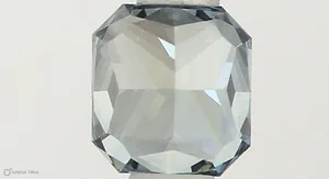 0.44ct RADIANT Fancy Vivid Blue VS1 Coloured Lab diamond