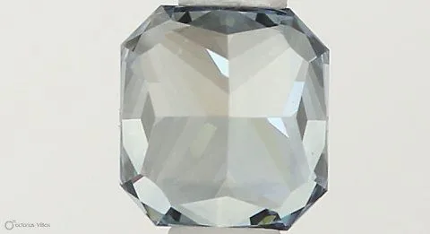0.44ct RADIANT Fancy Vivid Blue VS1 Coloured Lab diamond
