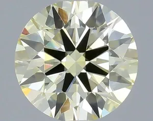 0.39ct ROUND Fancy Intense Yellow VVS2 Coloured Lab diamond