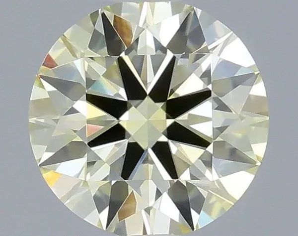 0.39ct ROUND Fancy Intense Yellow VVS2 Coloured Lab diamond