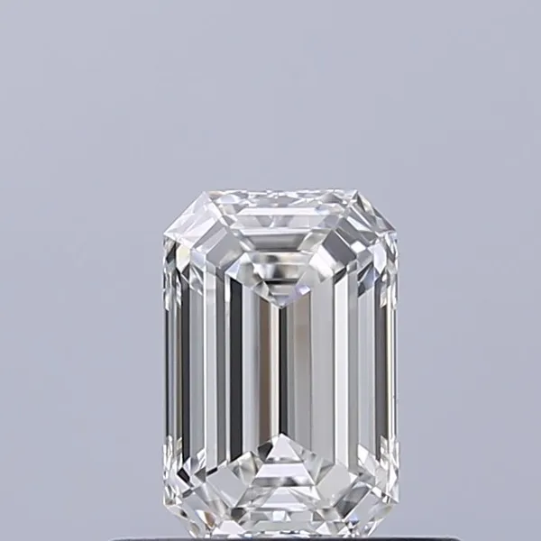 0.5ct EMERALD F VVS1 Natural diamond