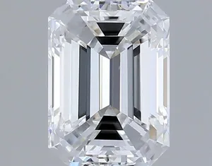 0.4ct EMERALD E SI1 Natural diamond