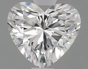1.04ct HEART D VVS2 Lab diamond