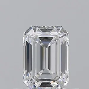 0.51ct EMERALD E VVS2 Natural diamond