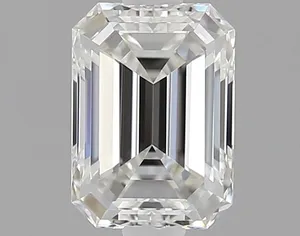 0.4ct EMERALD G VVS2 Natural diamond