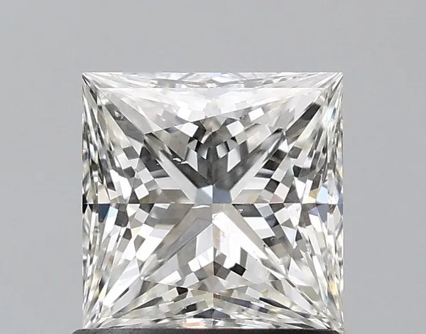 1ct PRINCESS H SI1 Natural diamond