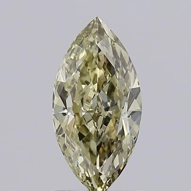 1.09ct MARQUISE Fancy Light Yellow VS1 Coloured Lab diamond