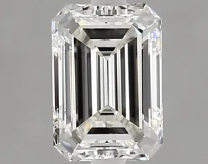0.51ct EMERALD H VVS2 Natural diamond