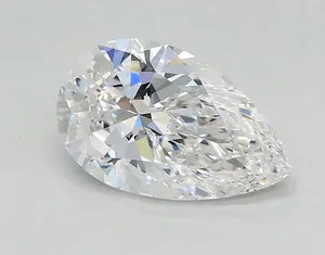 0.7ct PEAR D IF Lab diamond