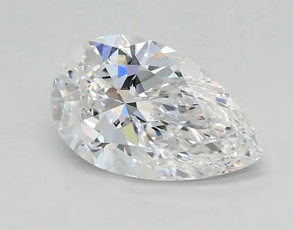 0.7ct PEAR D IF Lab diamond