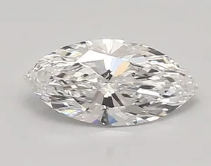 0.77ct MARQUISE D VVS2 Lab diamond