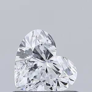 0.51ct HEART D VVS1 Lab diamond