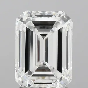 0.51ct EMERALD D IF Lab diamond