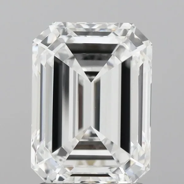 0.51ct EMERALD D IF Lab diamond