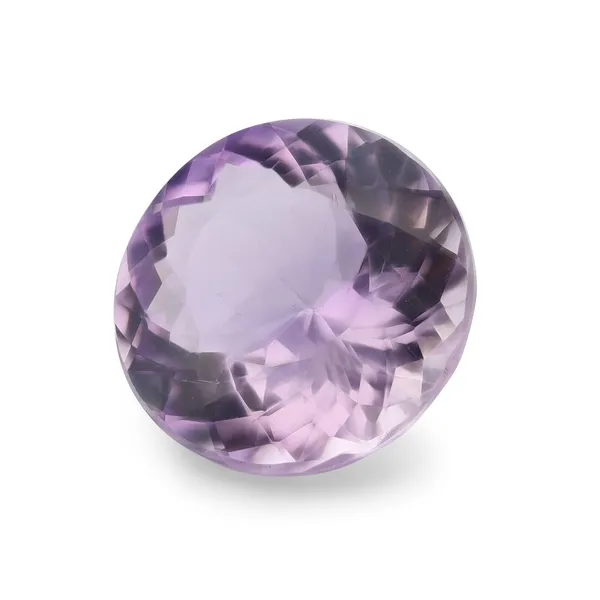 29.2ct Purple Amethyst, Round cut gemstone