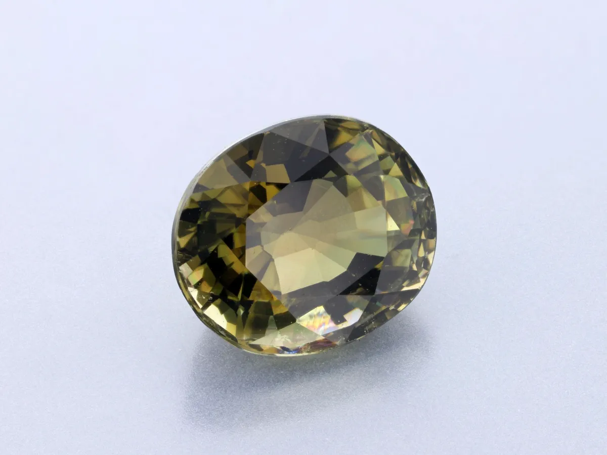 2.34ct Green Tourmaline, Oval gemstone