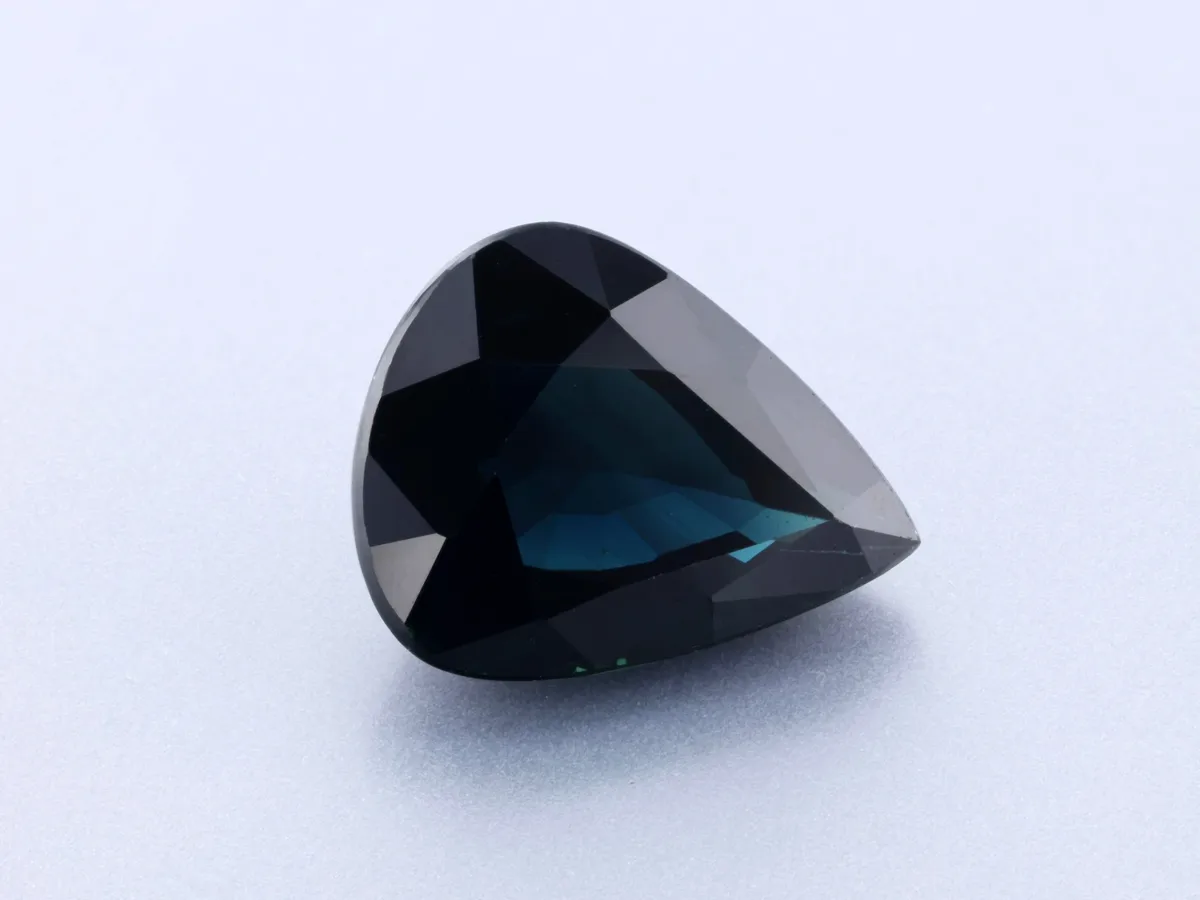 2.92ct Blue Sapphire, Pear Shape gemstone