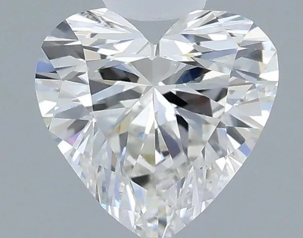 0.57ct HEART F VVS1 Lab diamond