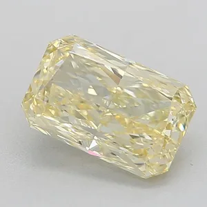 1.25ct RADIANT Fancy Intense Yellow VS1 Coloured Lab diamond