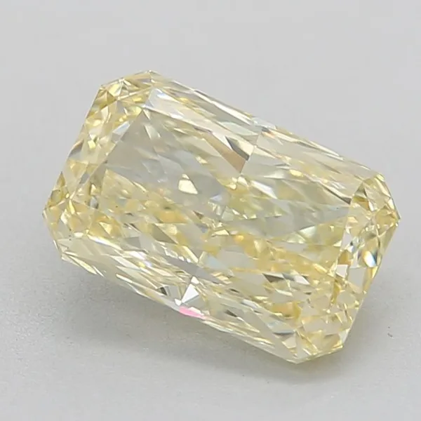 1.25ct RADIANT Fancy Intense Yellow VS1 Coloured Lab diamond