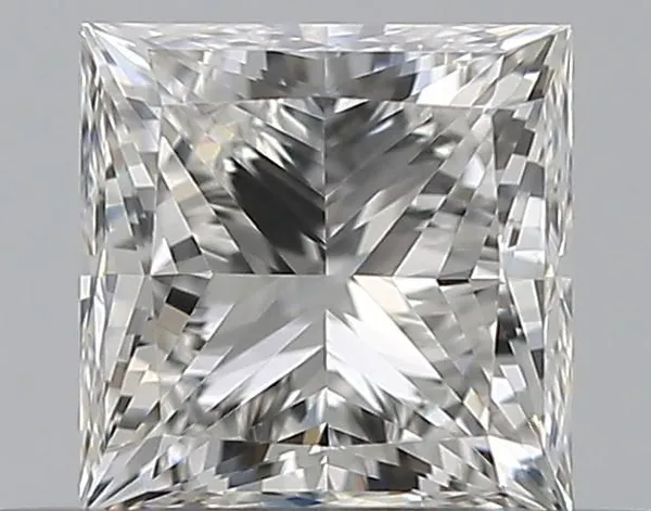 0.5ct PRINCESS F VVS2 Natural diamond