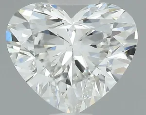 0.7ct HEART G VVS1 Natural diamond
