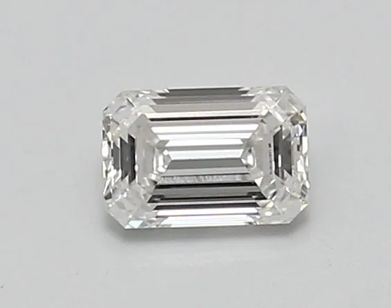0.59ct EMERALD E FL Lab diamond